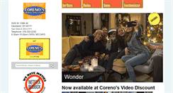 Desktop Screenshot of corenosvideo.com